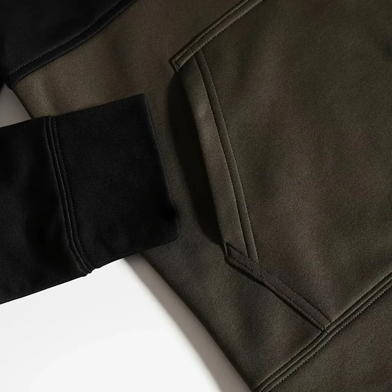 The North Face Boys Surgent Pullover Block Hoodie - New Taupe Green-6